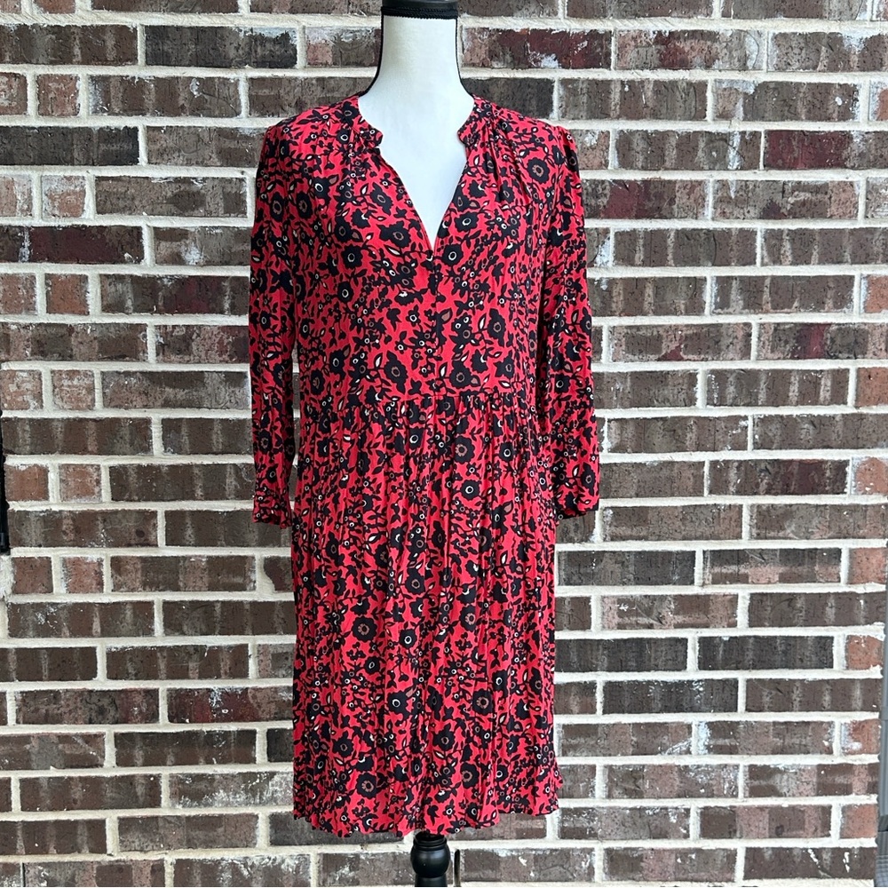 Anthropologie Maeve Christina Floral Dress EUC